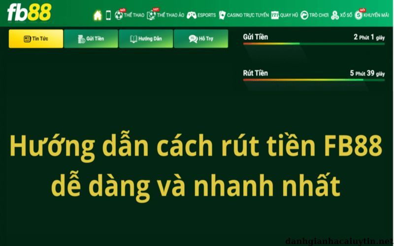 Khi rút tiền FB88 cần đảm bảo đúng với quy định